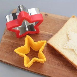 NEW Star Shape Cutting Tool Kids Lunch Sandwich Bread Crust Remover Arts & Craft